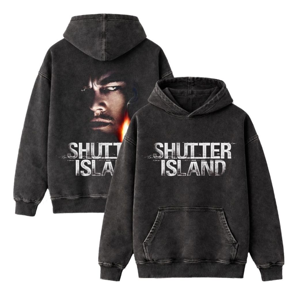 DBRONX "Shutter Island" Stone Wash Hoodie | Washing | Jaket | Hoodie Vintage