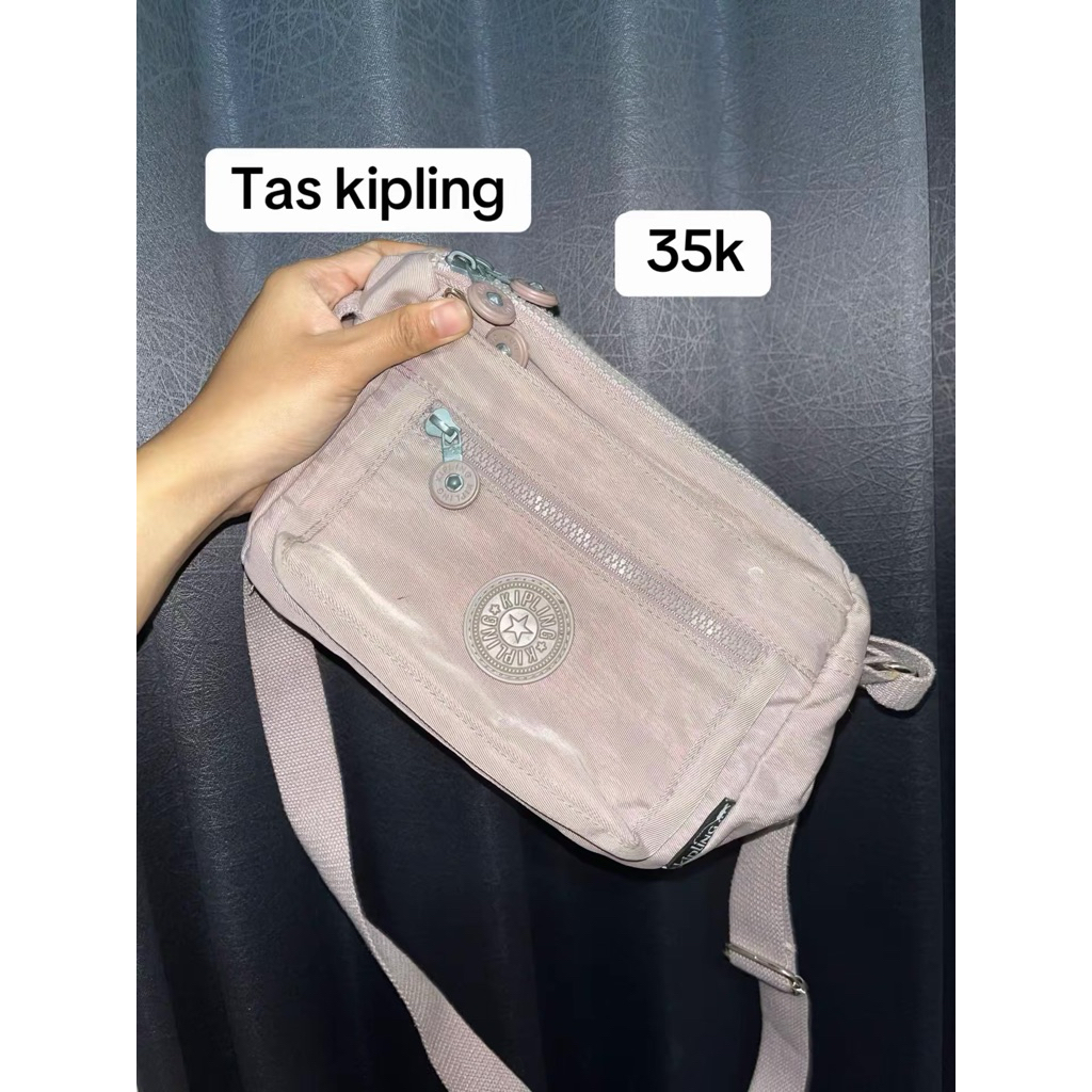 Preloved tas kliping ungu