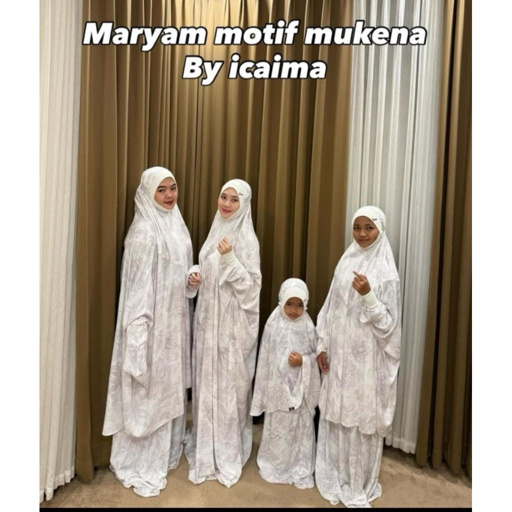 PL mukena icaima maryam terusan dewasa