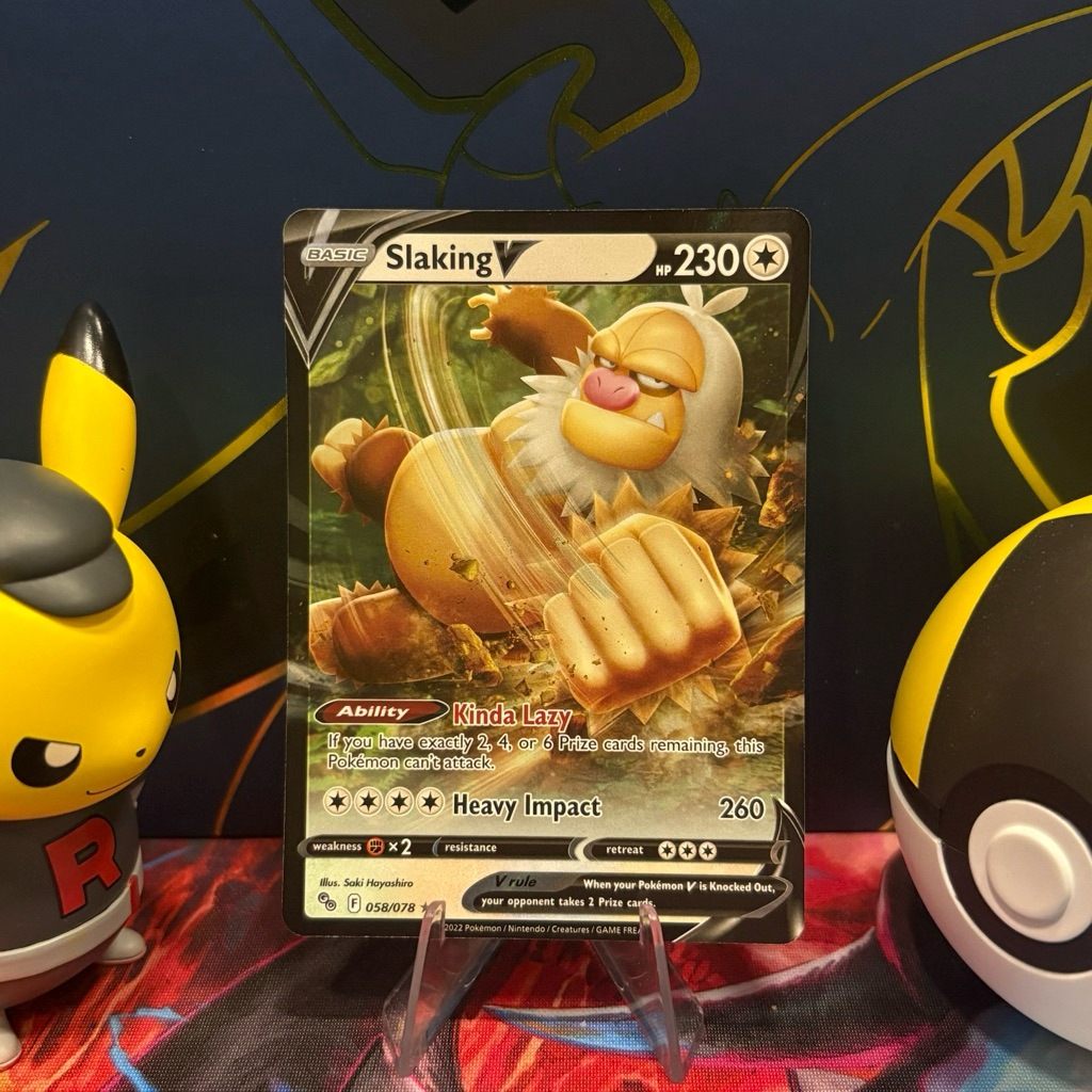 Slaking V 058/078 ENG - UR Holo - Pokemon Go - Pokemon TCG