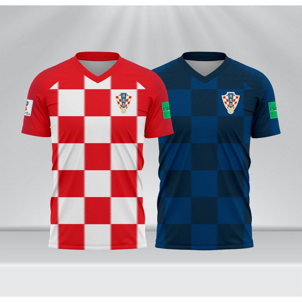 Jersey Kroasia Home Away Piala Dunia 2018 Full Printing
