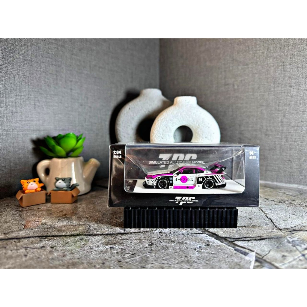 TPC Nissan S15 LBWK Pink White Non Figure