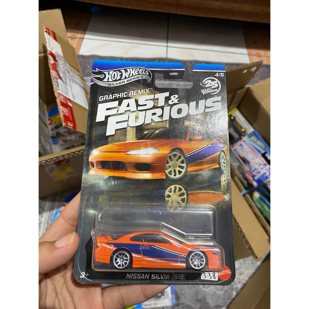 HOTWHEELS NISSAN SILVIA FAST FURIOUS MONAISA
