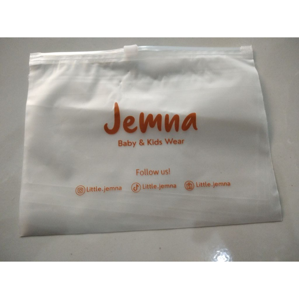 SABLON PLASTIK ZIPPER | SABLON CUSTOM | KEMASAN ZIPPER FREE SABLON | POUCH HIJAB