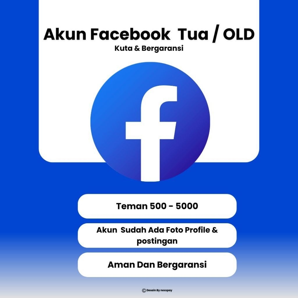FRESH SALE | AKUN FB OLD 2009-2024 | FULL AKSES | BISA REQUEST