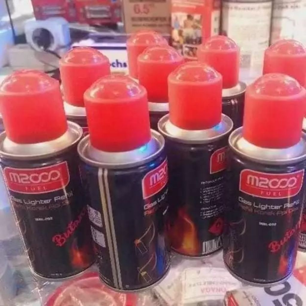 Refill Gas Korek Api M2000 - 80gr, Cocok untuk Korek dan Senapan