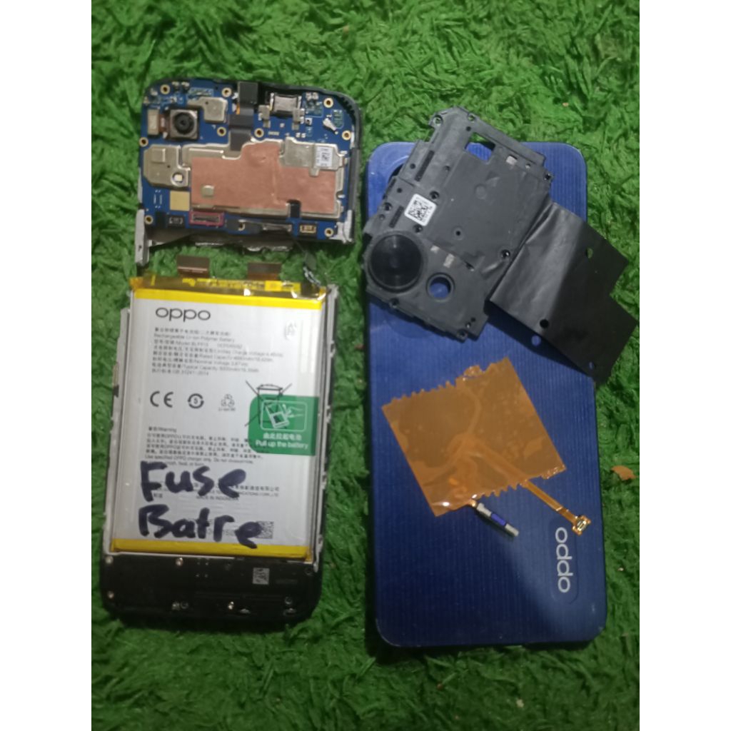 Unit Oppo A17k Hidup Minus Konektor Lcd Rontok (Baca Deskripsi)