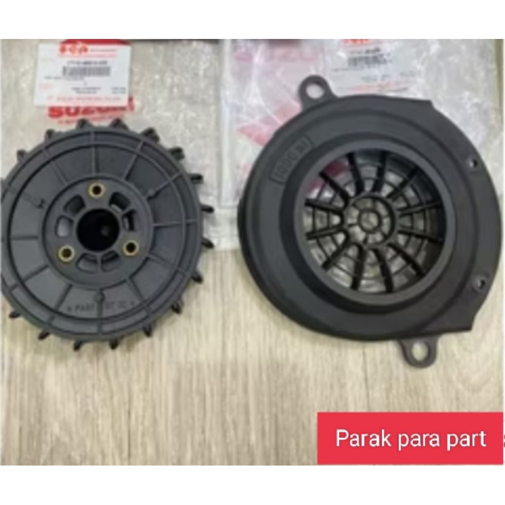 Tutup Kipas Mesin Dan Kipas Magnet Suzuki Skywave Spin Hayate SkyDrive 125