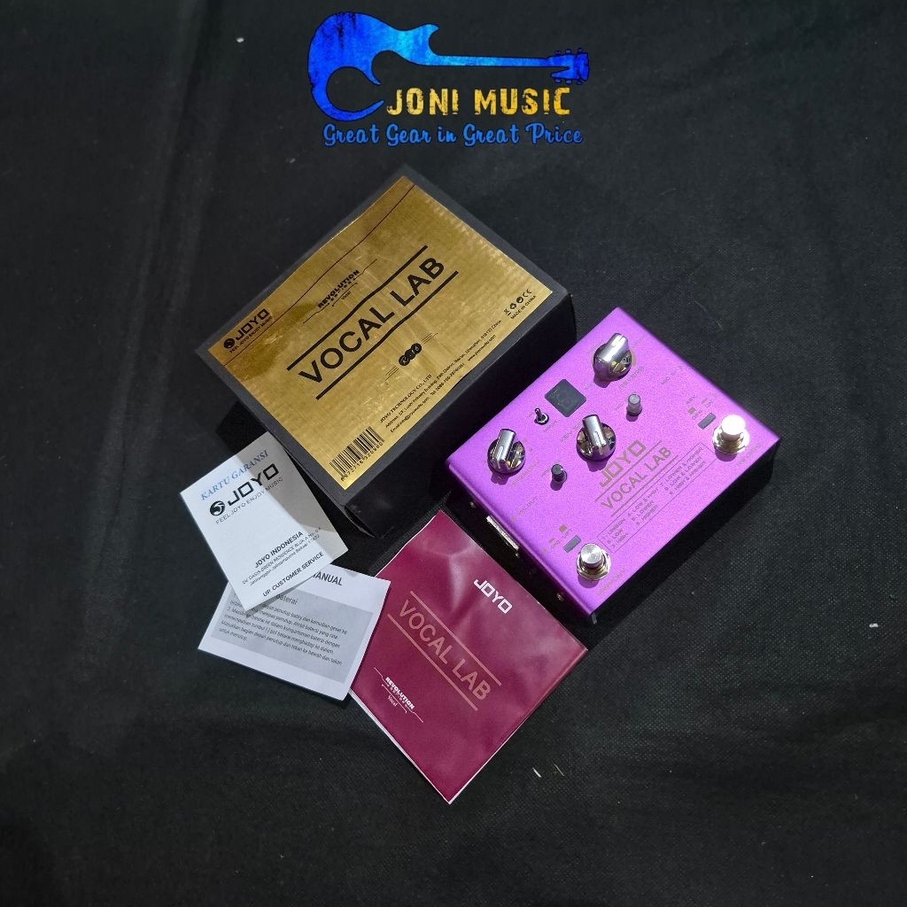 Efek Vokal Joyo Vocal Lab Harmoniser Effects Pedal R-16