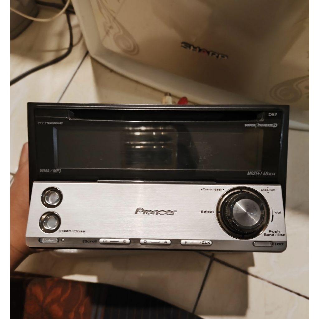 Headunit Double din Pioneer FH-P5000MP DSP