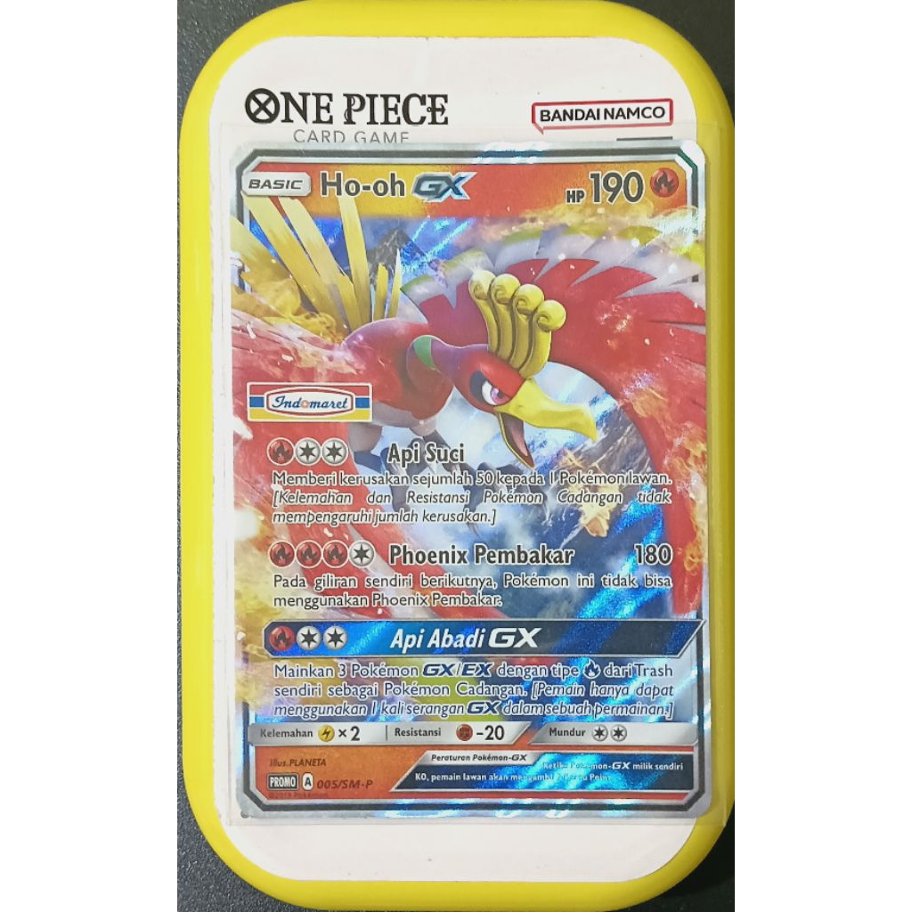 Hooh Pokemon indomaret, kartu Promo Indomaret Pokemon Hooh