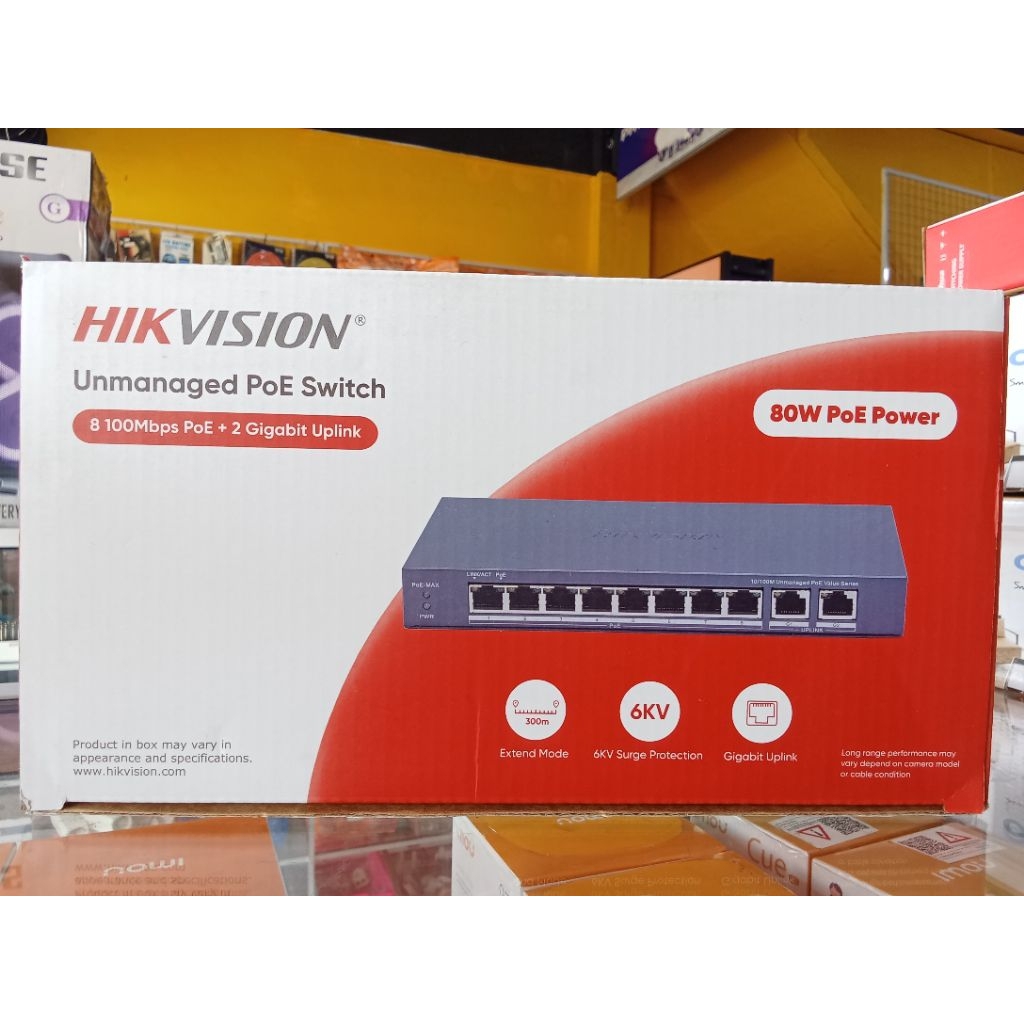 POE SWITCH DS-3E0310 P-E/M(B)