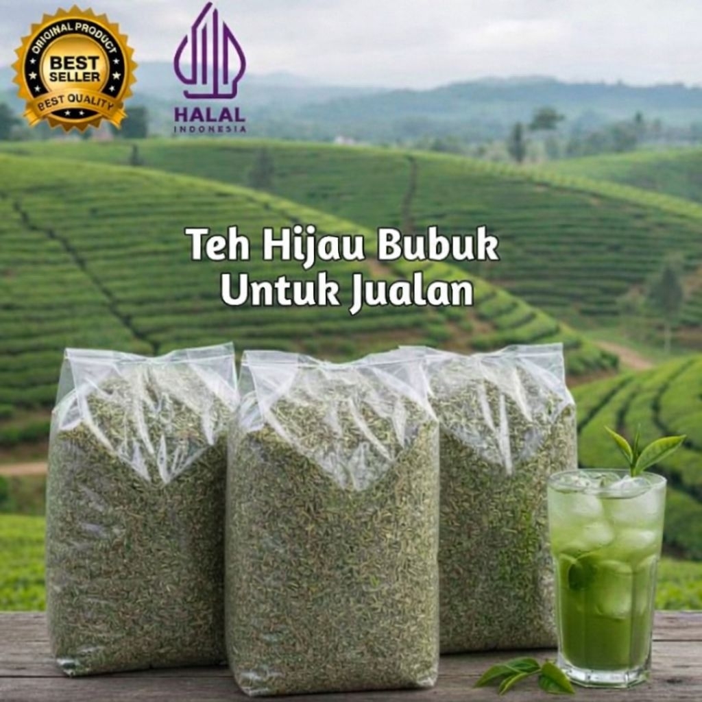 Teh Hijau Untuk Minuman Juga Usaha Es Teh | Milk Tea | Green Tea
