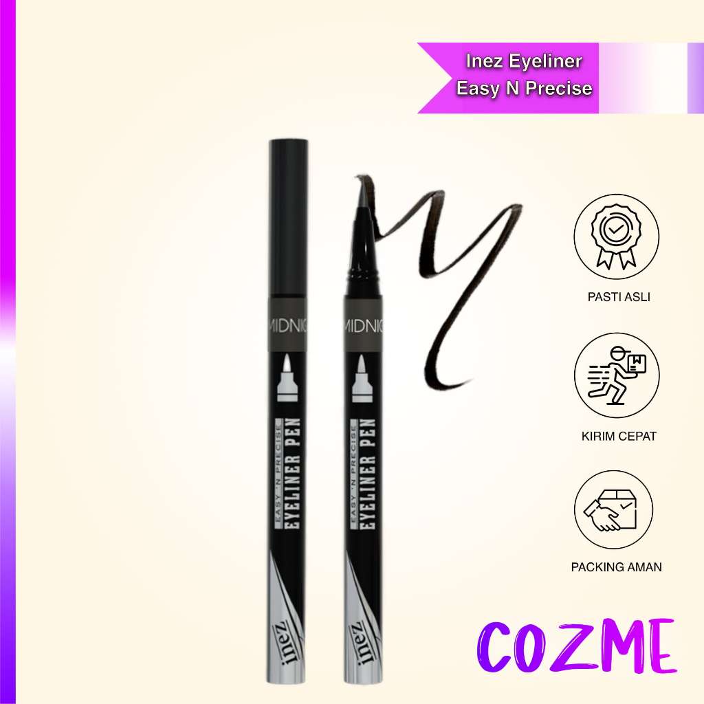 INEZ Easy N Precise Eyeliner Pen | 01 Midnight
