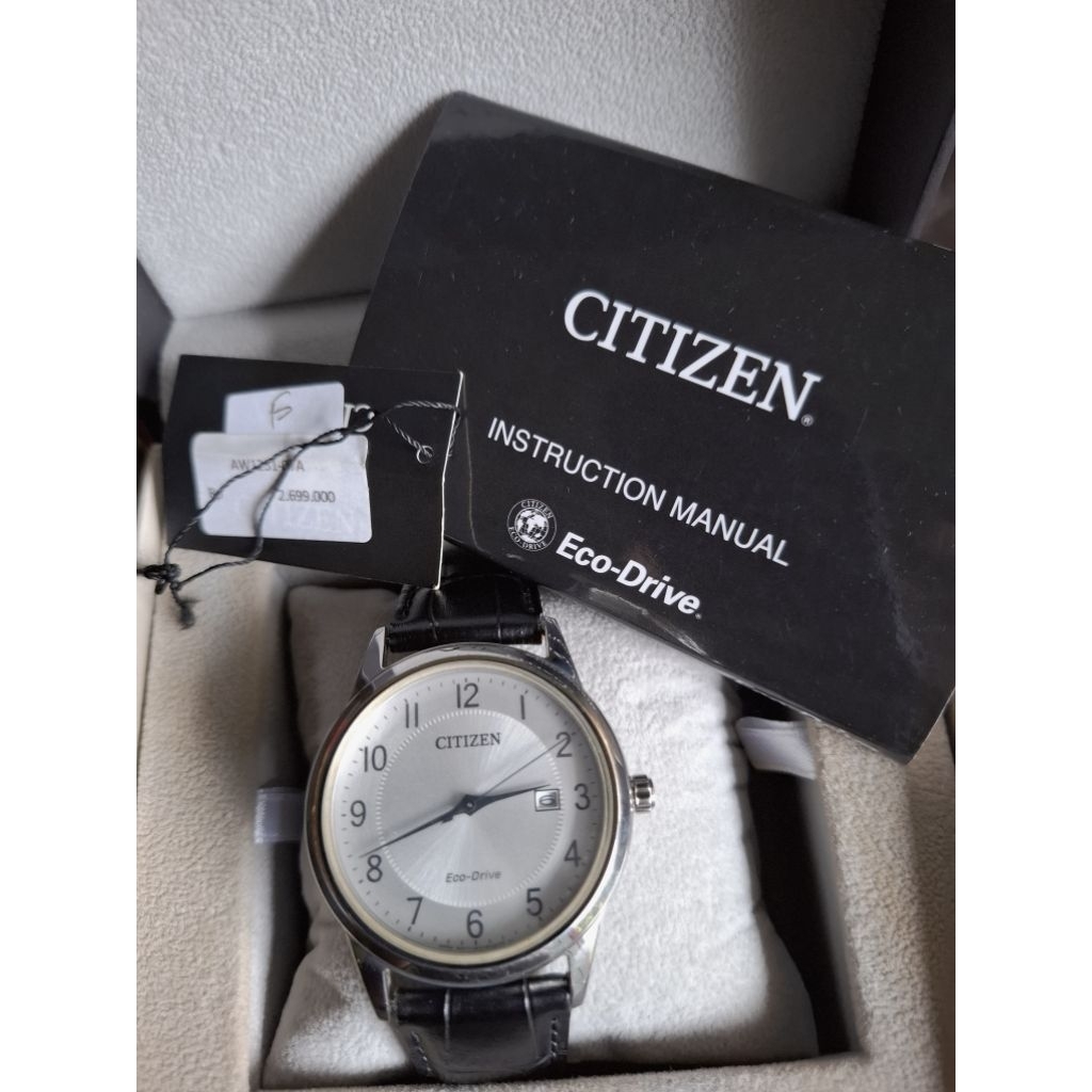 jam citizen eco drive original bekas second