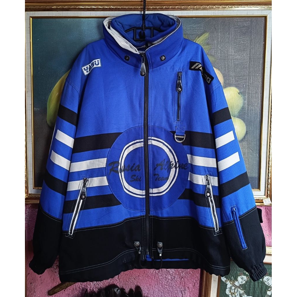 jaket vintage snowboard mizuno rusian ski team