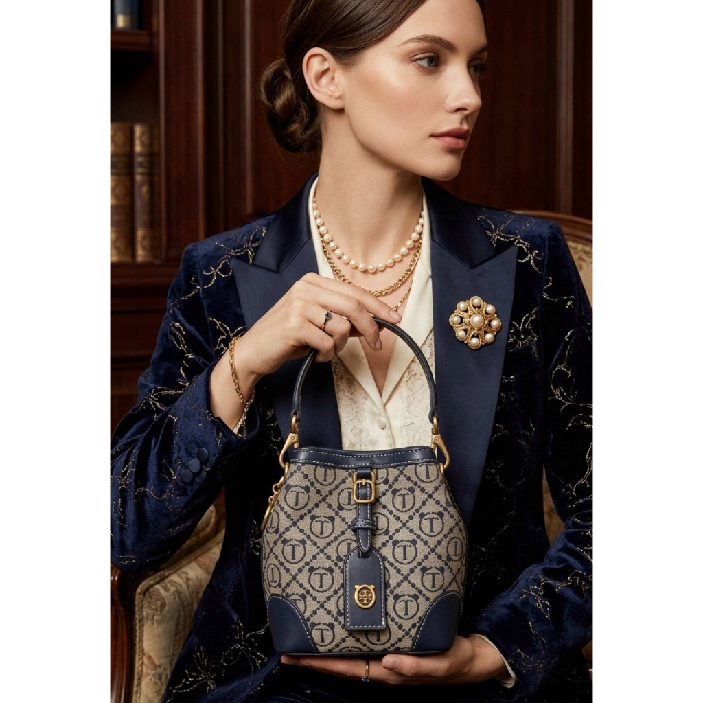 TTWN BEAR BUCKET BAG/LIKE TB BAG/BUCKET BAG BKK/BKK TTWN BAG