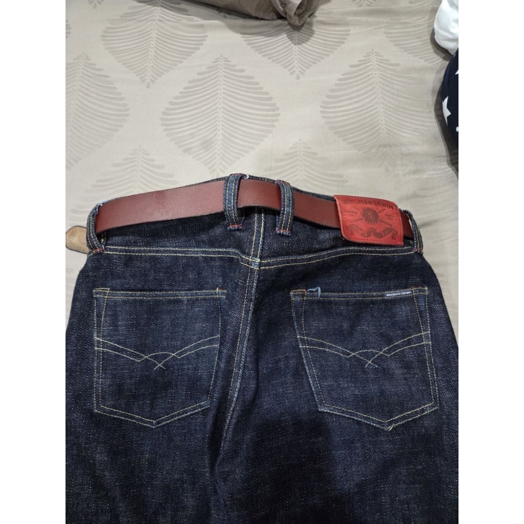 Wingman Denim Yamato 17 OZ Size 38 slim straight  Preloved