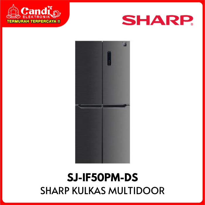 SHARP Multidoor 401 Liter Inverter SJ-IF50PM-DS