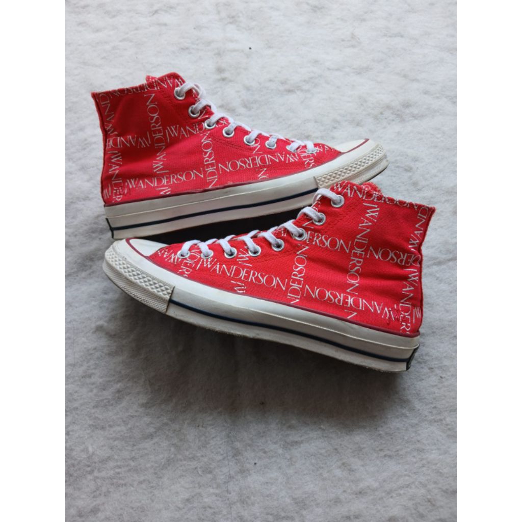sepatu Converse 70s high x JW Anderson size 42/27cm original mulus