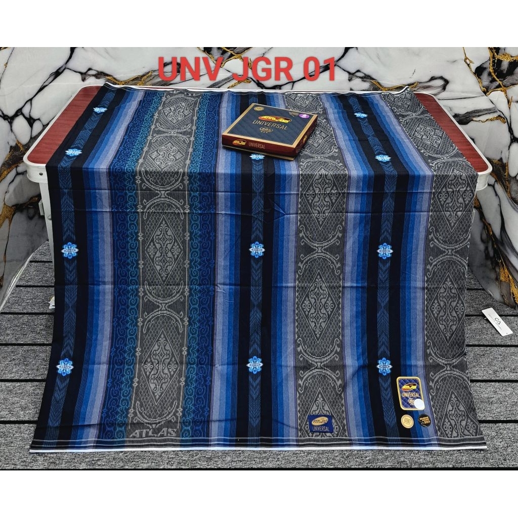 Sarung ATLAS Universal Jacqurad Songket Sarung Atlas Songket Motif Terbaru