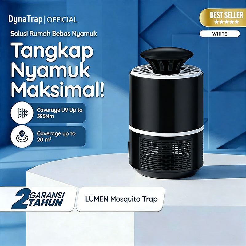 [model baru 2026]DynaTrap lampu pembunuh nyamuk Pembunuh nyamuk fisik yang baru ditingkatkan Aman da