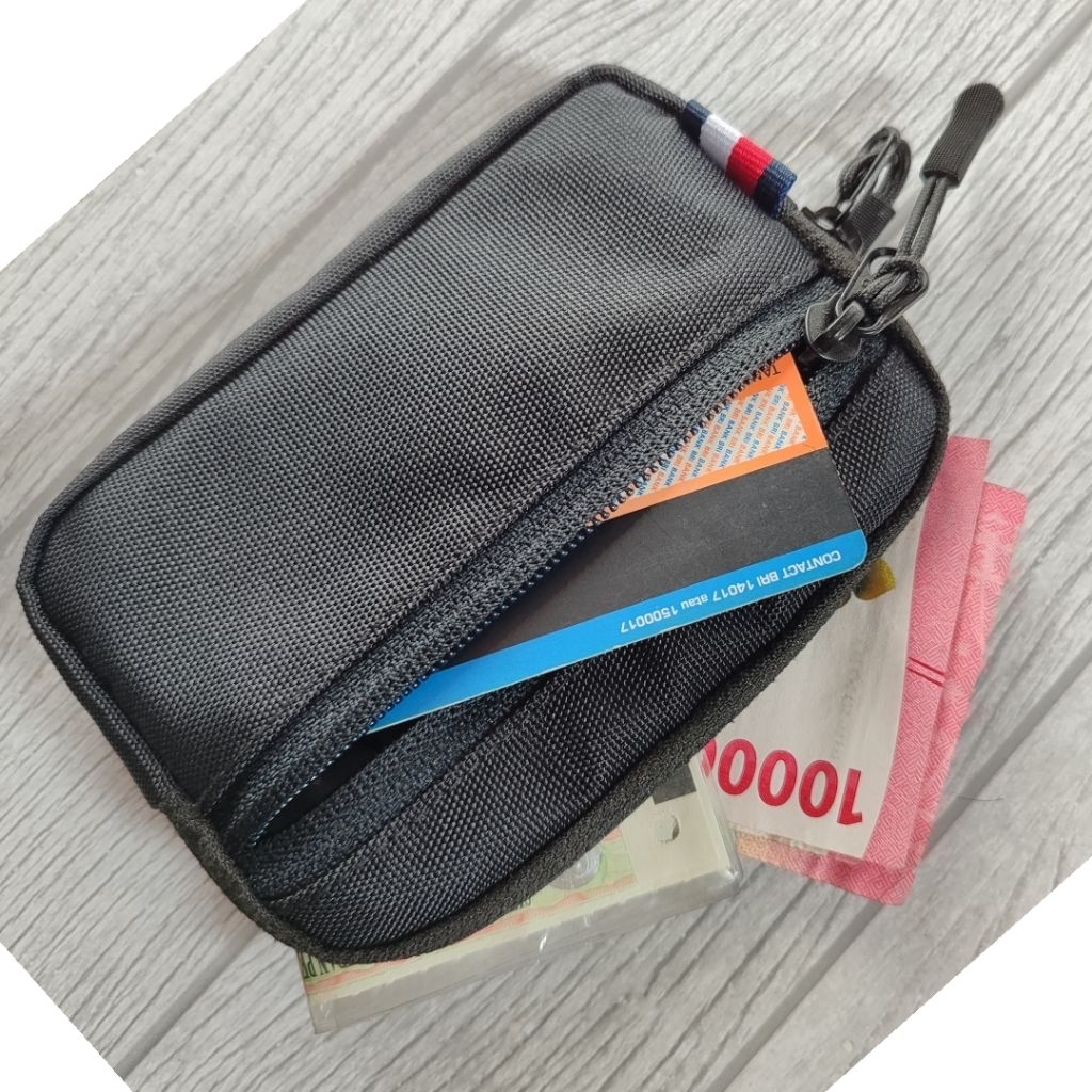 Pouch Hanging Wallet Dompet gatung leher Card Pria Wanita Kenzo