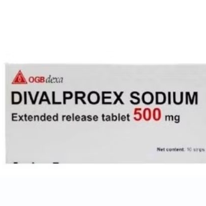 Ready terlaris dan original || vitamin divalproex 500 mg dexa per 1 lembar 10 tab