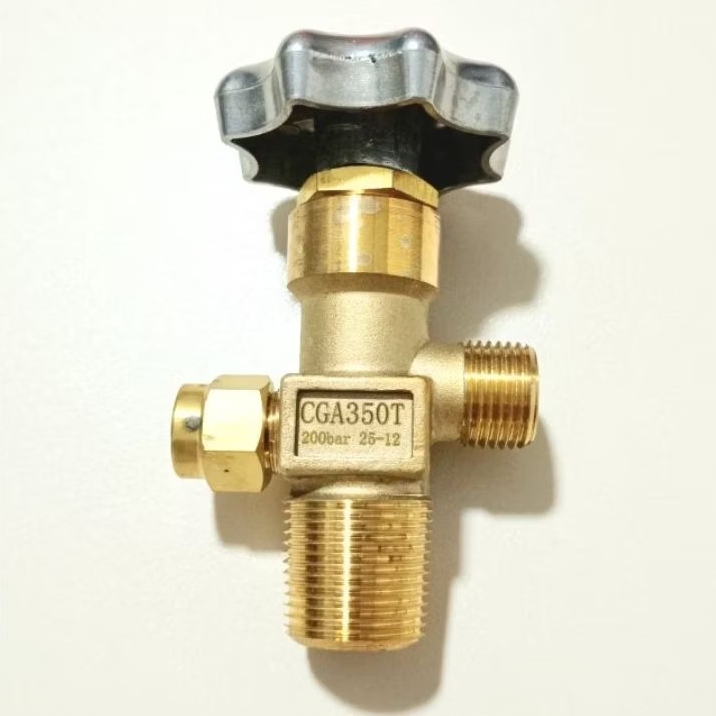 Valve Kran Tabung Gas CNG Compressed Natural Gas CGA350 CGA 350
