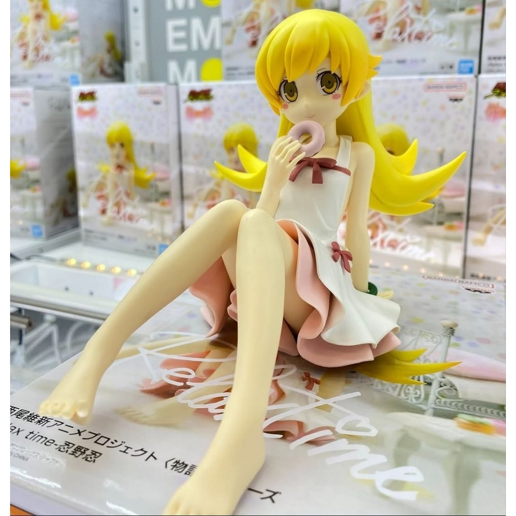Banpresto Relax Time Figure Monogatari Series Shinobu Oshino