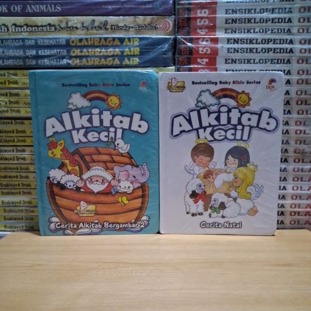 Buku Original Alkitab Kecil BILINGUAL INDONESIA - INGGRIS bpk Gunung Mulia