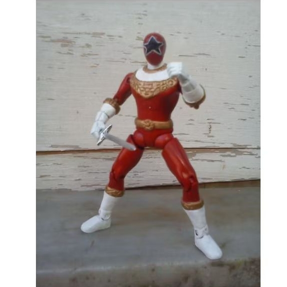 action figure power rangers zeo red zeorangers custom toys Tommy Oliver # mmpr mighty morphin megazo