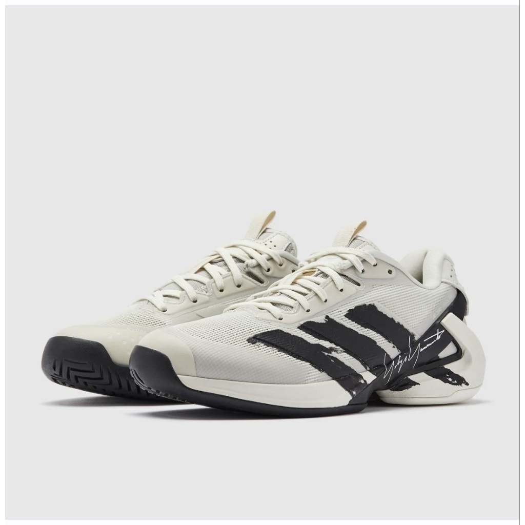 Sepatu tenis Original adidas Y-3 Adizero Ubersonic 5 'Orbit Grey Black'