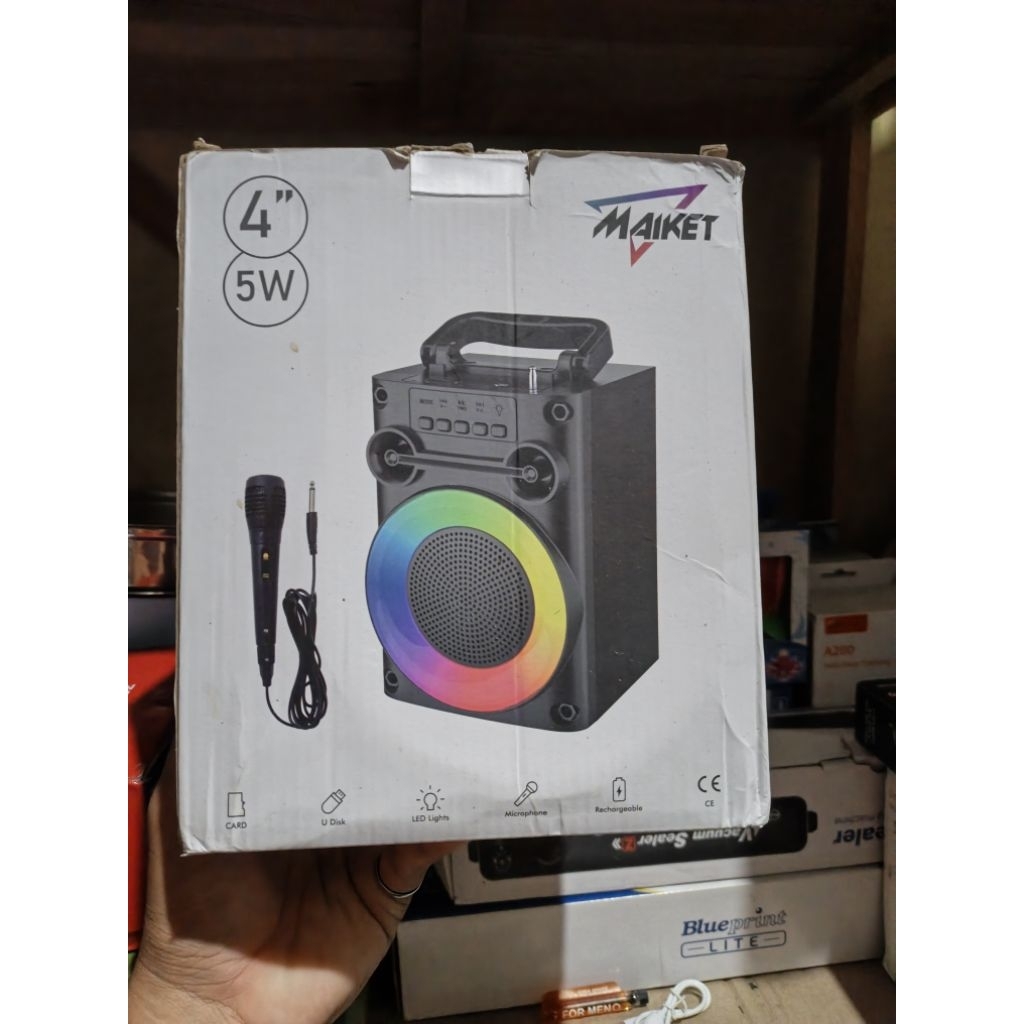 speaker bluetooth bonus mic kabel