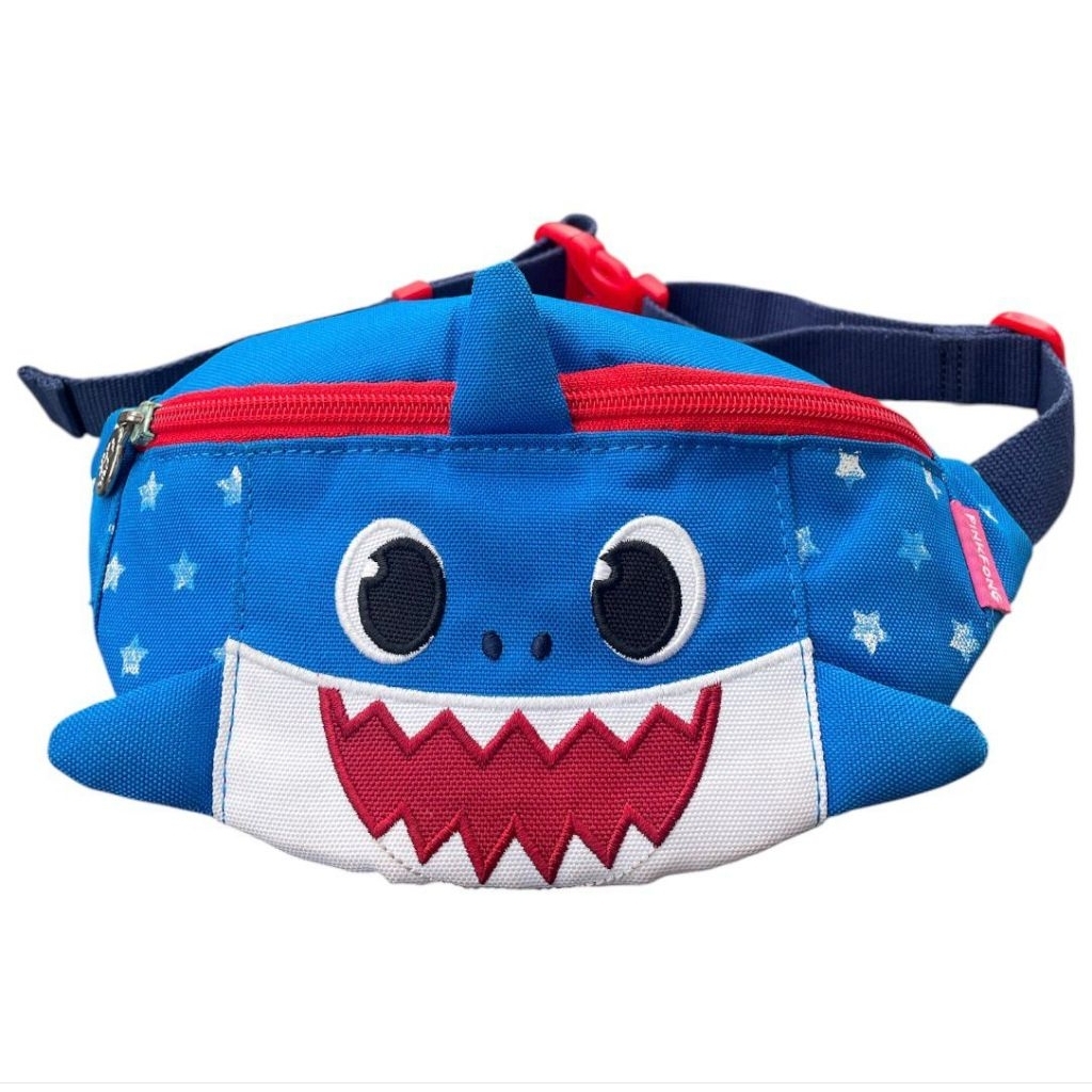 Original Pinkfong Daddy Shark Baby Shark Waist Crossbody Bag Tas Anak