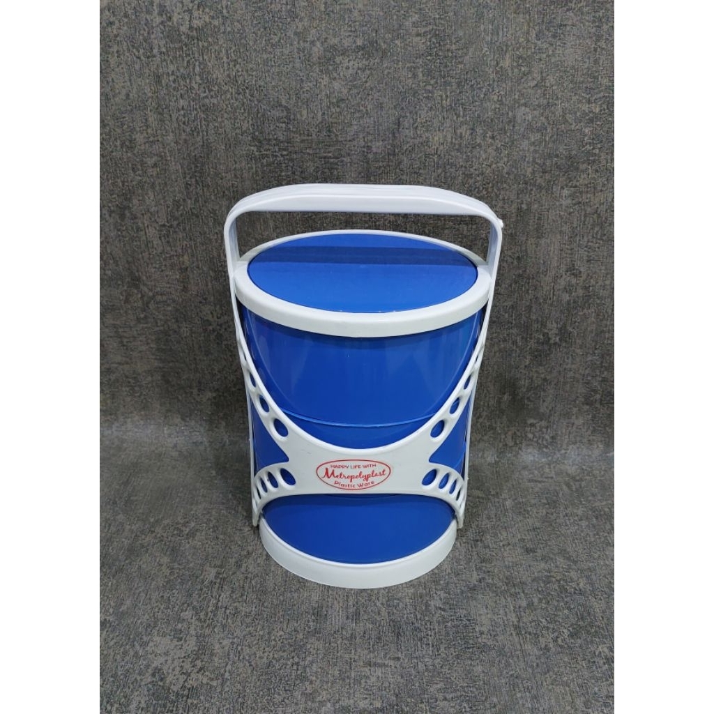 Rantang Belah Duren Susun 3 Metropolyplast