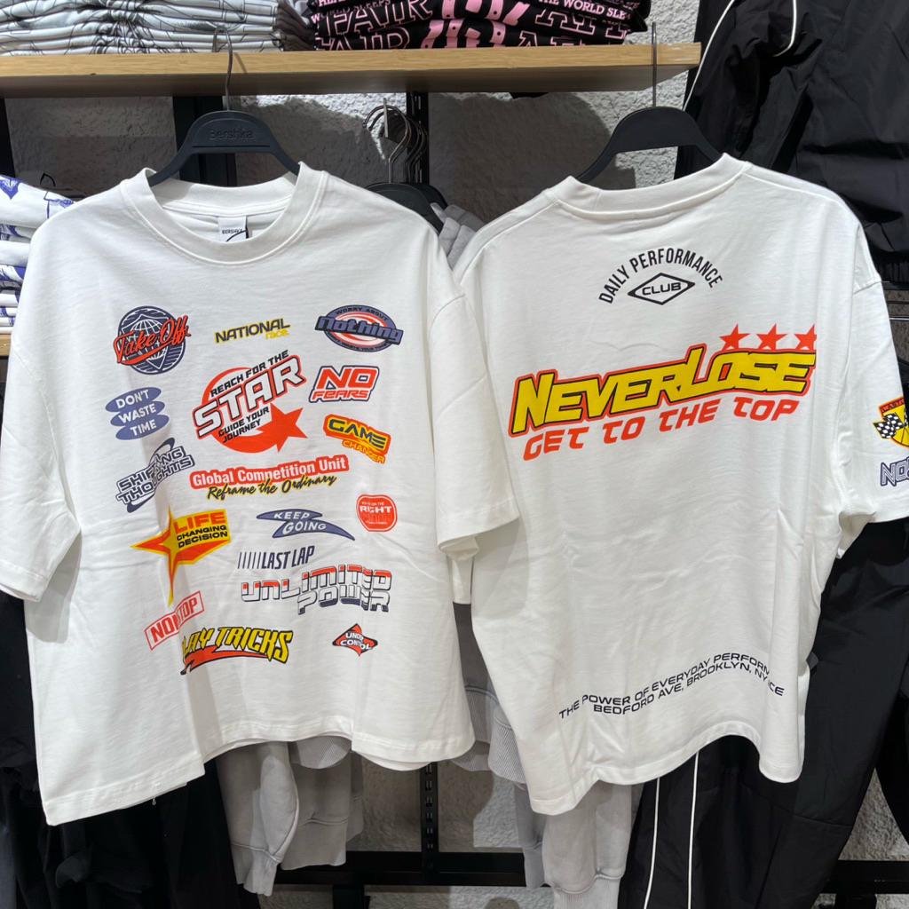 Kaus T-shirt BERSHKA MEN Jastip (jasa titip)