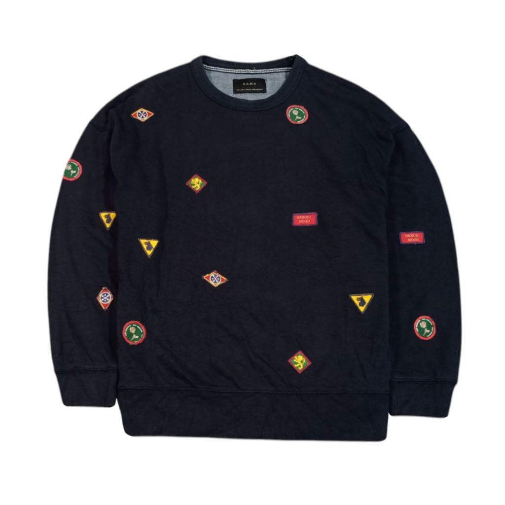 CREWNECK SWEATER ZARA MAN SIZE L SECOND