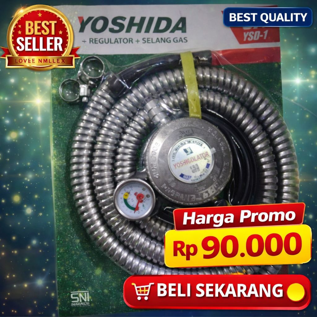 selang dan regulator Yoshida