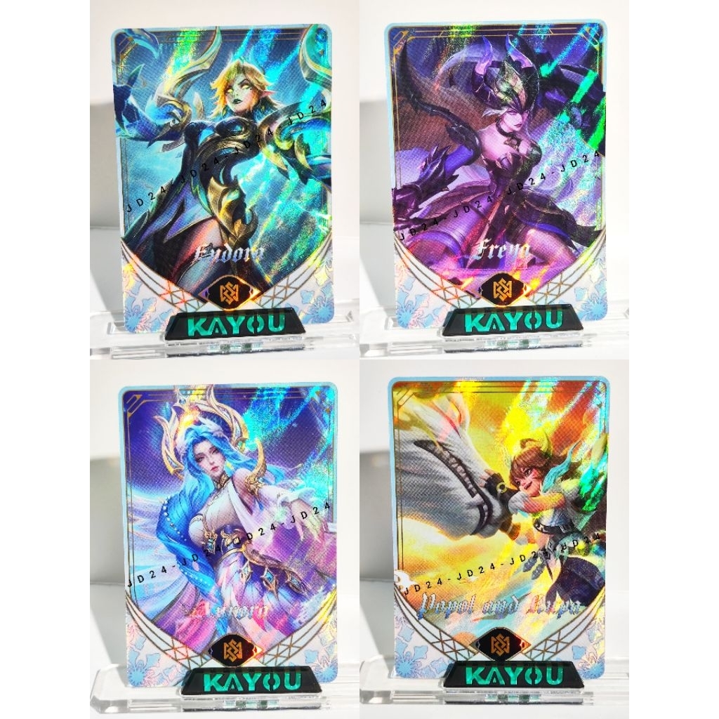 [[ ORI ]] KARTU MOBILE LEGENDS KAYOU AR NV001-NV004 (BEBAS PILIH)