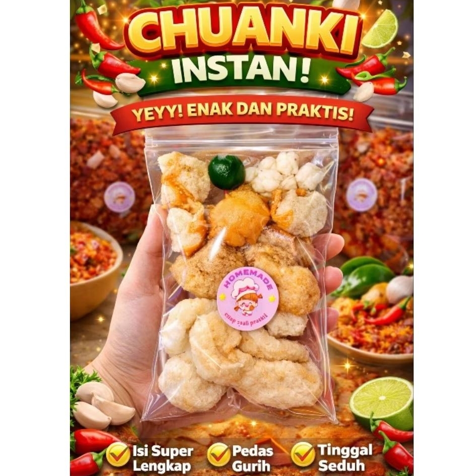 CUANKI INSTAN // CUANKI LIDAH // CUANKI TAHU // MAKANAN PEDAS INSTAN
