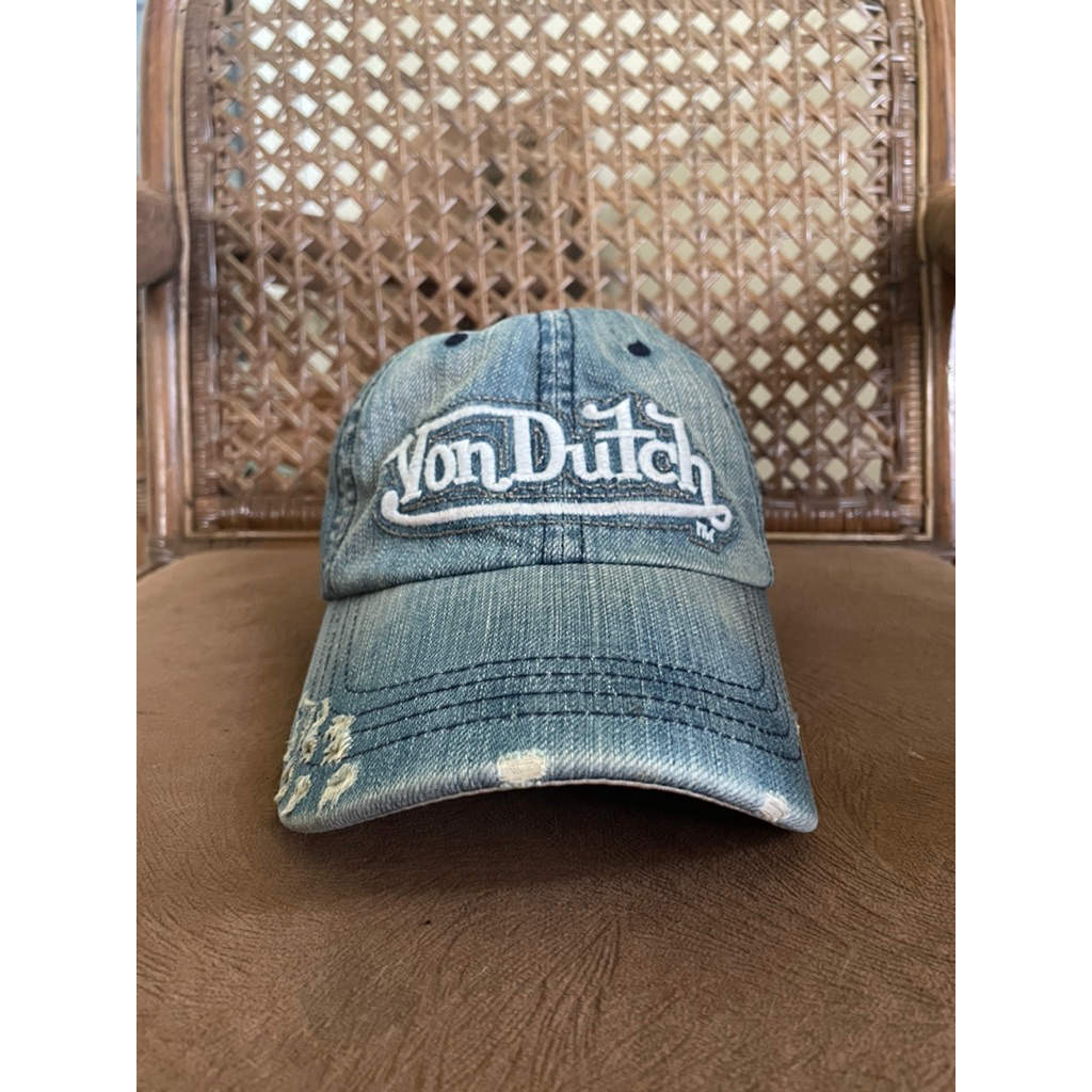 TOPI Y2K VON DUTCH DENIM
