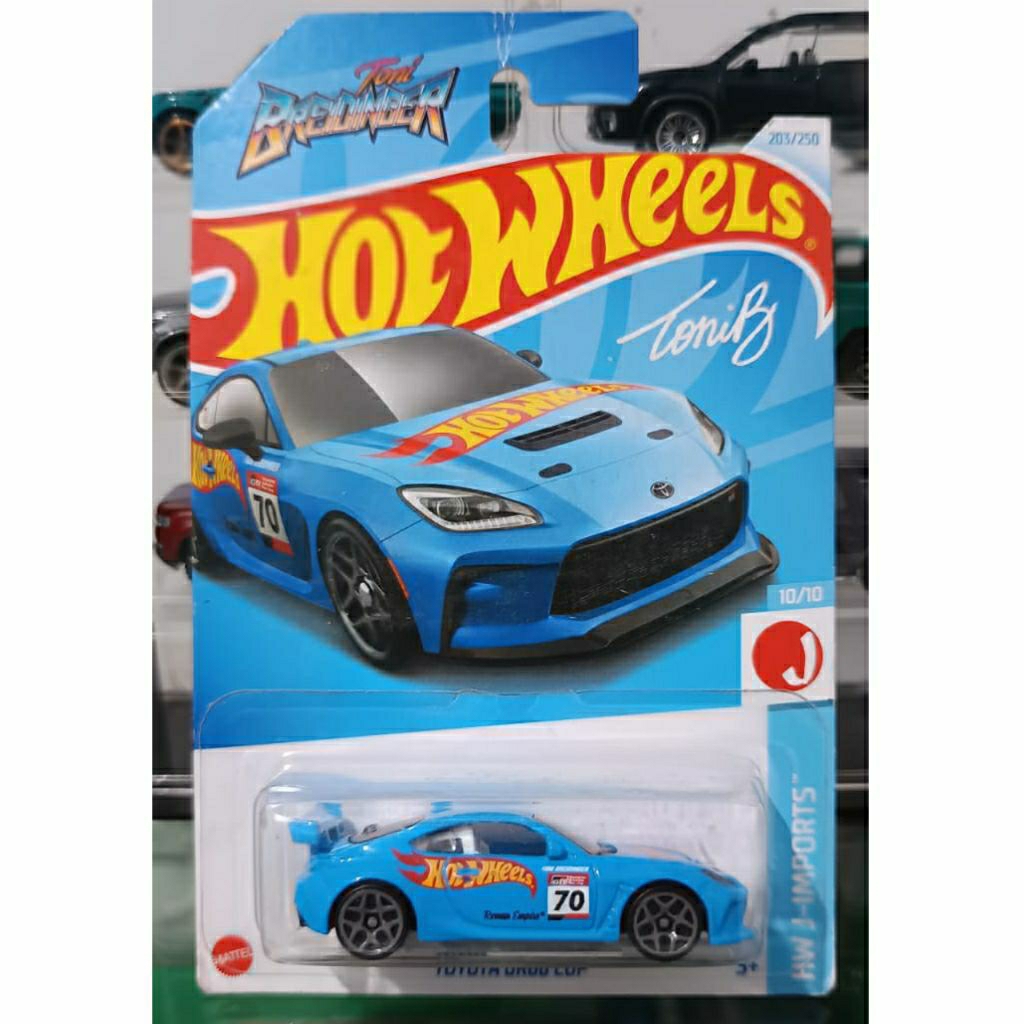 Hotwheels Toyota GR86 cup biru