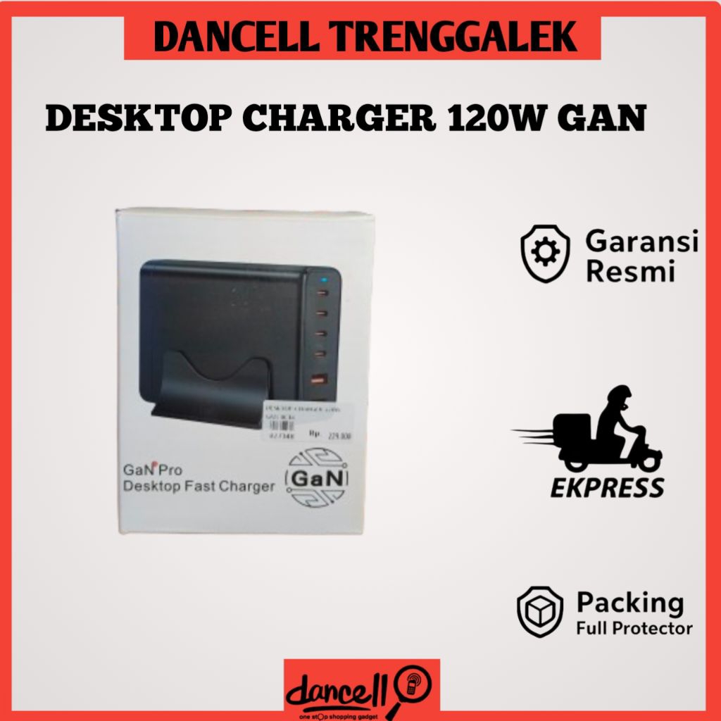 DESKTOP CHARGER 120W GAN
