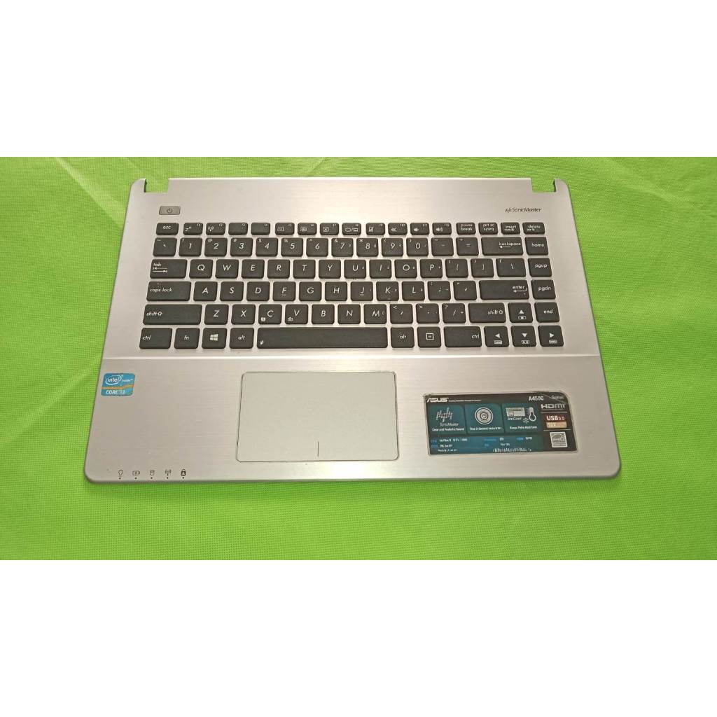 Casing, Kibot, Toucpad Asus A450C Bekas Original