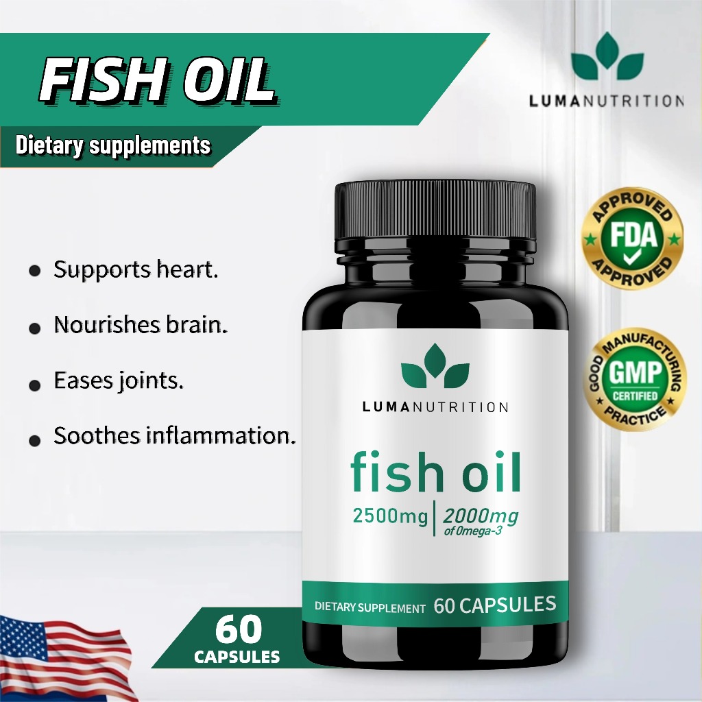 Minyak Ikan kaya EPA & DHA, baik untuk anak dan dewasa