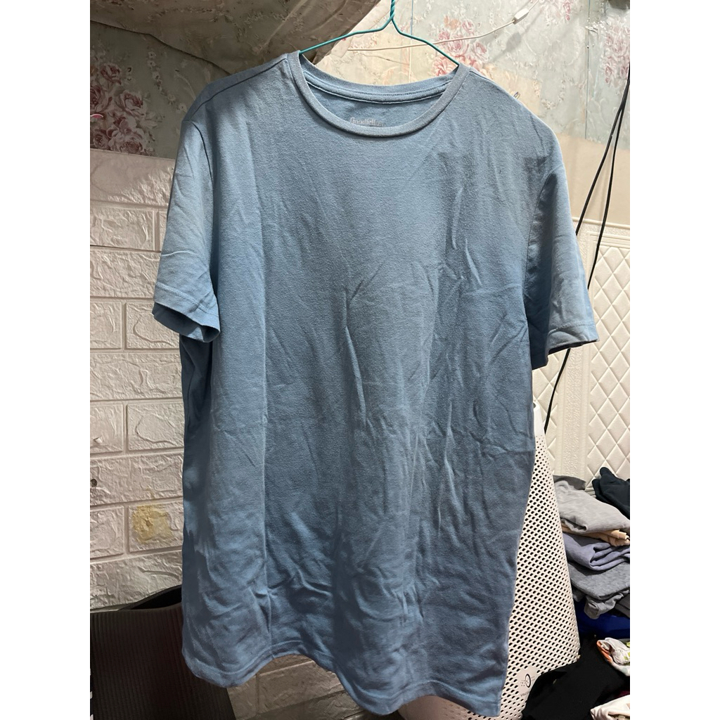 kaos oblong pria preloved