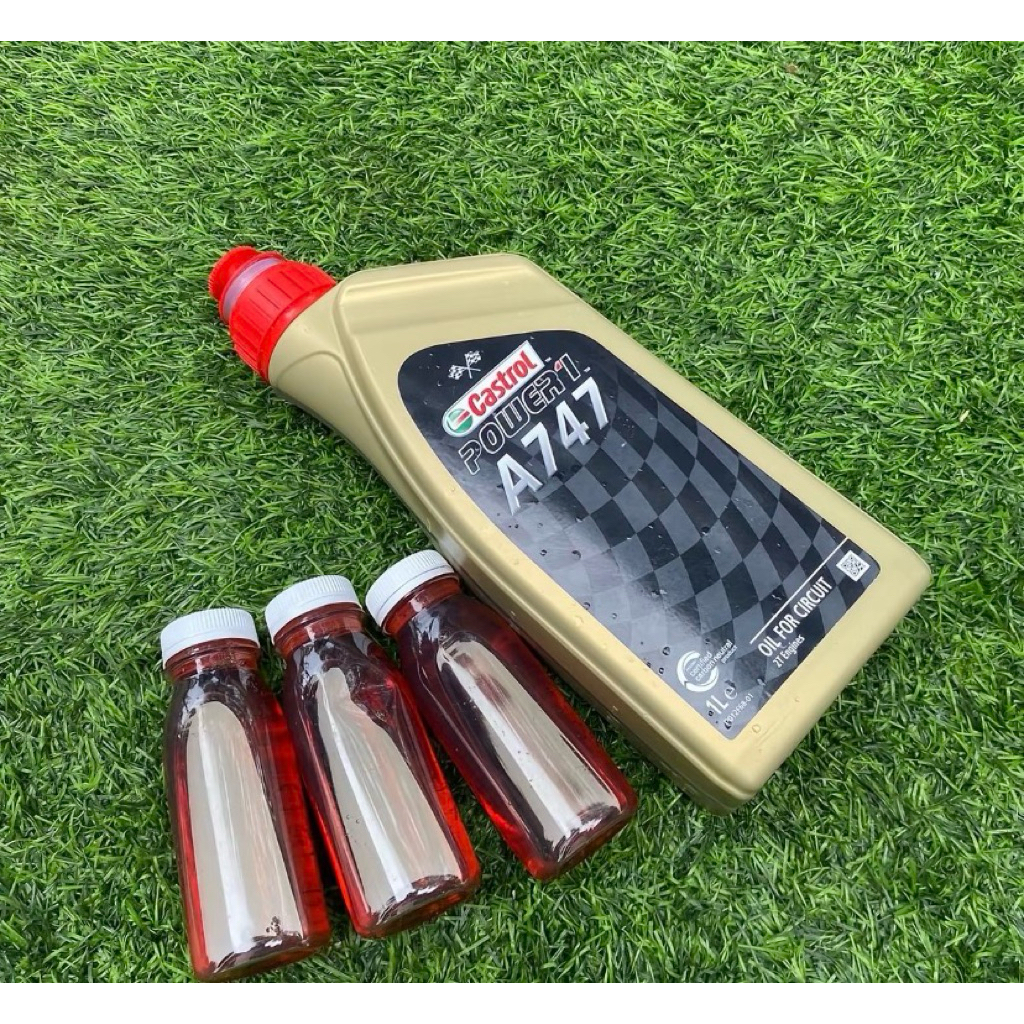 Oli Samping 2T Castrol A747 Repack – Oli Racing RX King Ninja 150 Tarikan Enteng