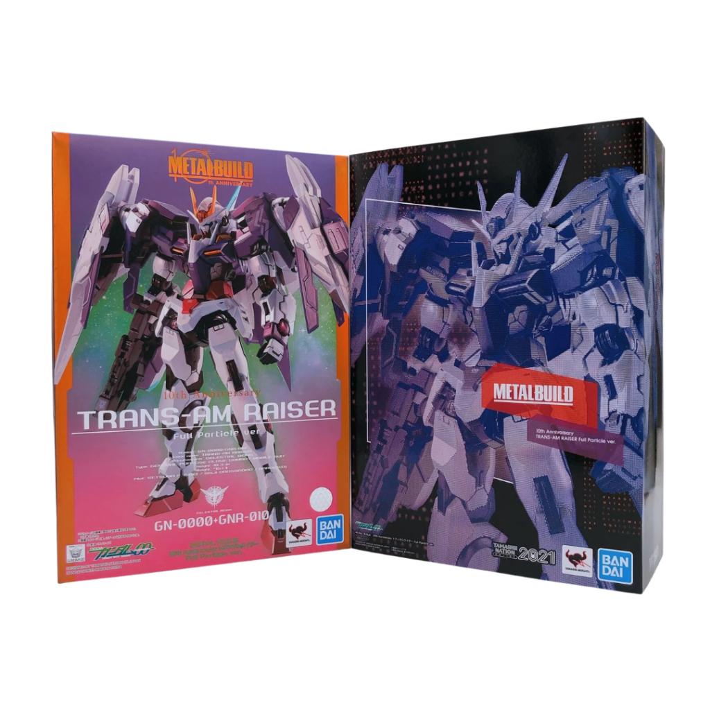 Bandai Metal Build Trans Am Raiser Full Particle 10Th Anniversary Ver / Gundam 00 Action Figure