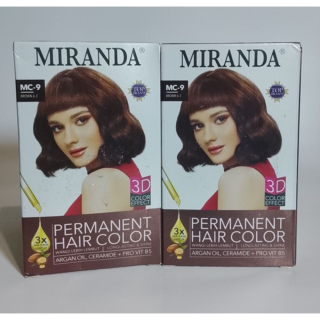 Semir Pewarna Rambut Miranda Brown MC9